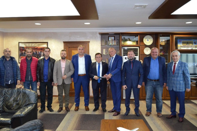 Alemdaroğlu Yeni Sanayi Sitesi Projesi İçin Ttso Başkanı Hacısalihoğlu’ndan Destek İstedi