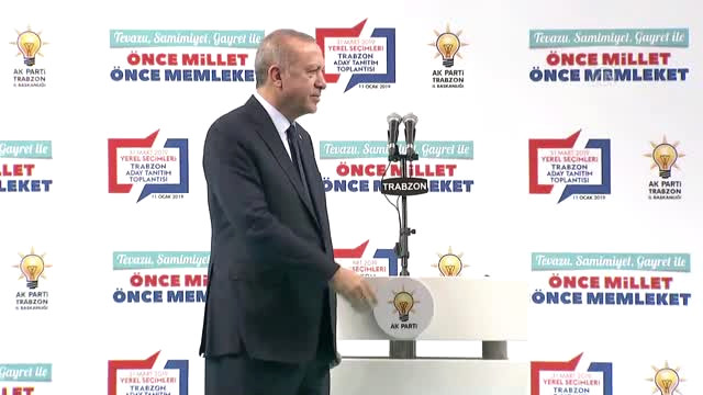 Cumhurbaşkanı Erdoğan, AK Parti’nin Trabzon Belediye Başkan Adaylarını Tanıttı (2)