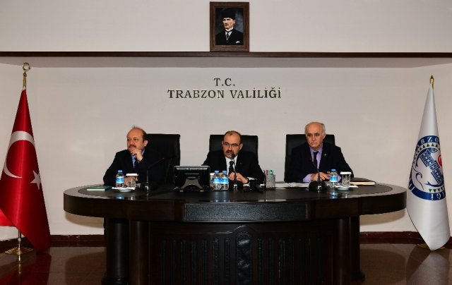 Trabzon İl Koordinasyon Kurulu 2019 Yılı 1. Toplantısı Vali Ustaoğlu Başkanlığında Gerçekleştirildi