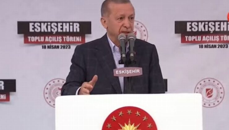 Cumhurbaşkanı Erdoğan Eskişehir’de