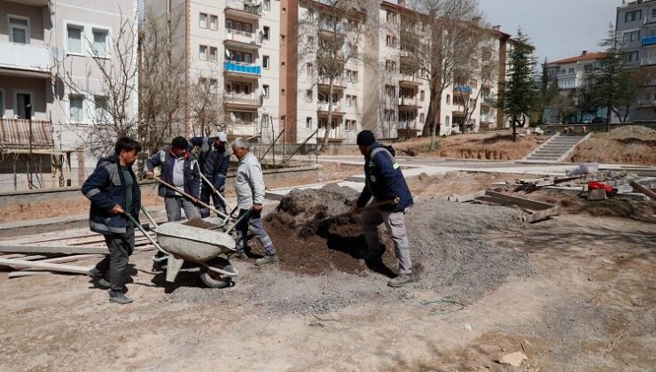 Nevşehir’de parklara yakın takip