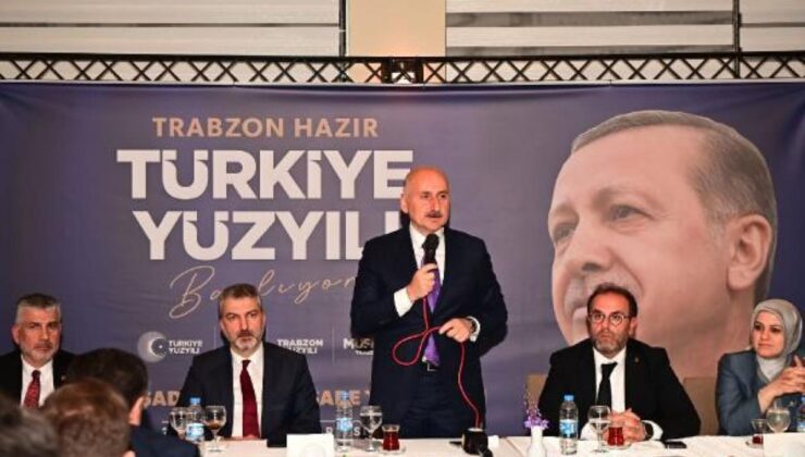 Ulaştırma Bakanı Karaismailoğlu, MÜSİAD Trabzon Şubesi Üyeleriyle Buluştu