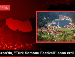 Trabzon’da Türk Somonu Şenliği sona erdi