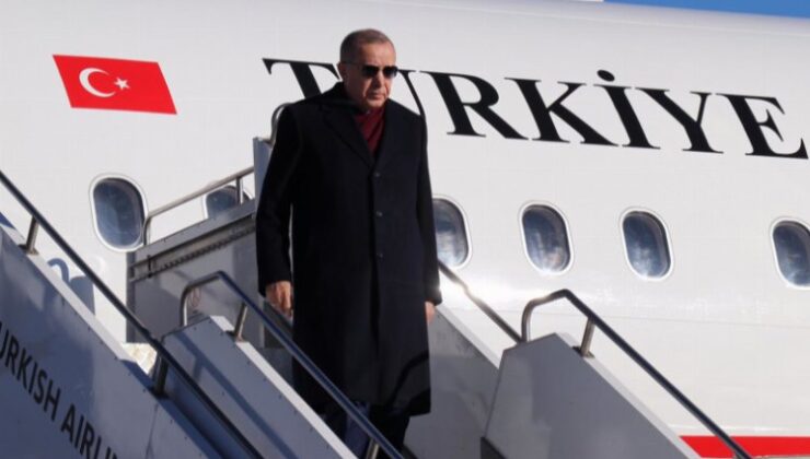 Cumhurbaşkanı Erdoğan Özbekistan yolcusu