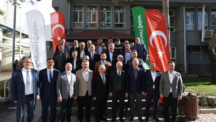 Kayseri Şeker ailesi AK Parti’yi ağırladı
