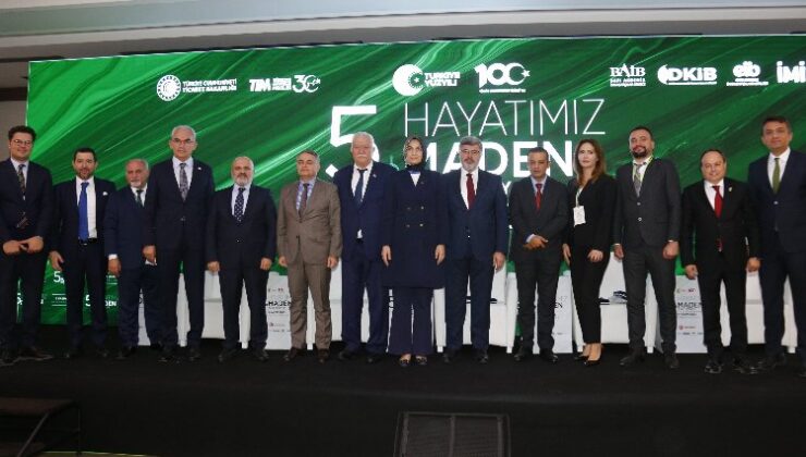 Madencilik bölümü ‘Madencilik Bakanlığı’ istiyor