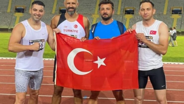 Mardin’deki polis atletizmde Balkan Şampiyonu