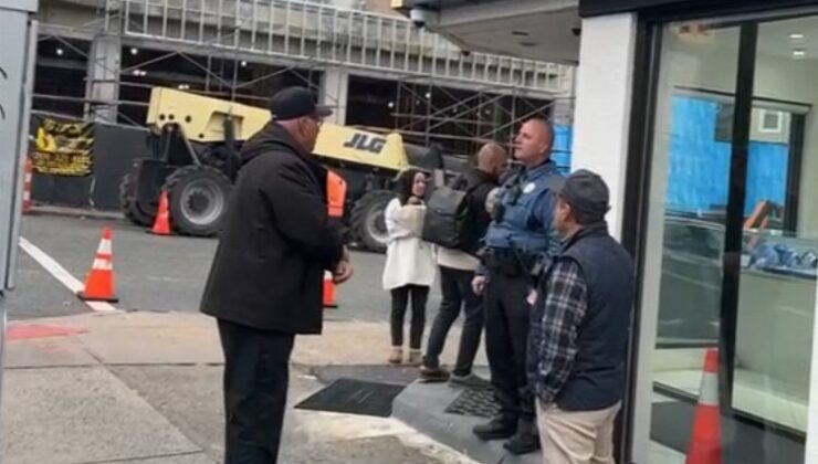 ABD’de polisler kuyumcu nöbetinde!