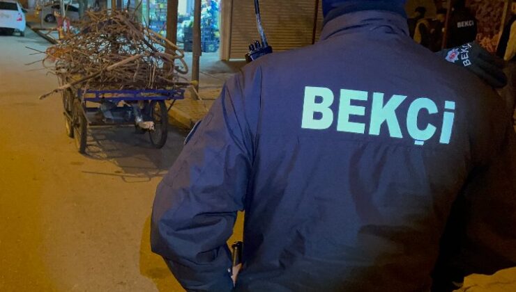Adıyaman’da bekçiler tarafından demir hırsızları yakalandı!