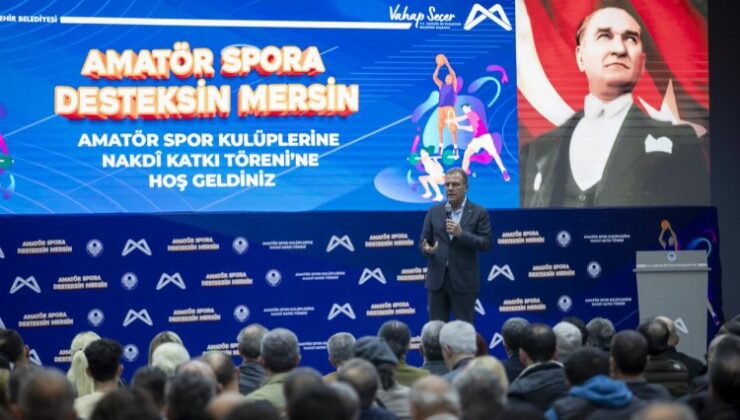 Amatör spor kulüplerine 7,5 milyon lira dayanak