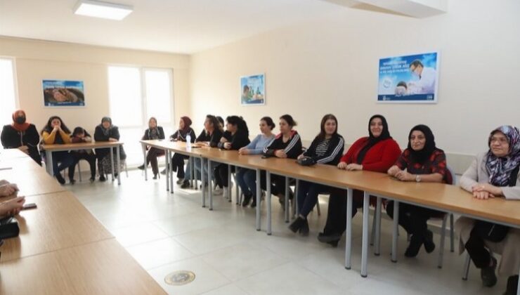 Eskişehir Büyükşehir’den Sütlüceli bayanlara dayanak