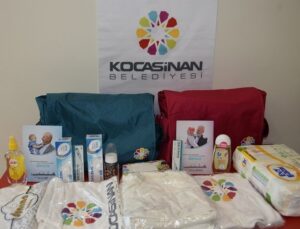 Kayseri Kocasinan’dan ‘hoş geldin bebek’ armağanı