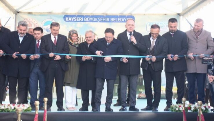 Kayseri Yeşilhisar İlçe Halk Kütüphanesi açıldı