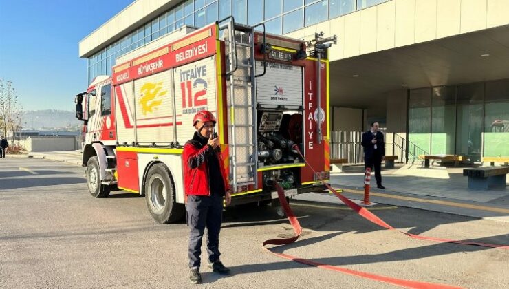 Kocaeli Büyükşehir İtfaiyesi itimat veriyor