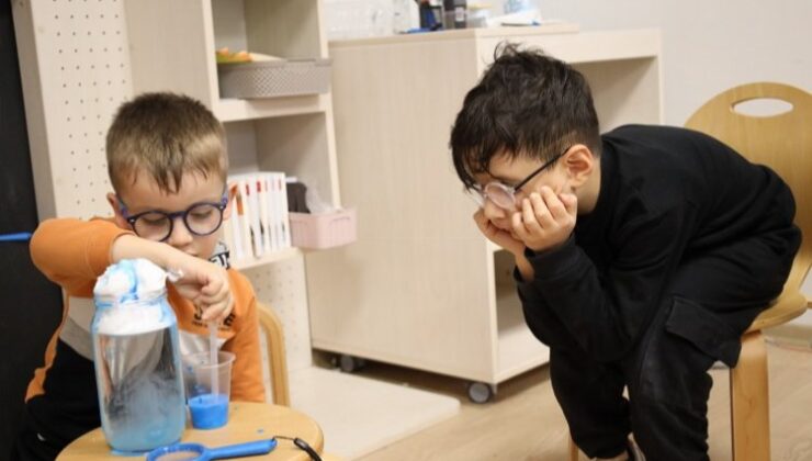 Tüysüzler Çınar Çocuk Evi’nde eğitimler devam ediyor