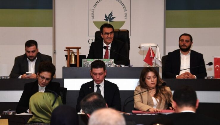 Bursa Osmangazi Meclisi’nde yılın birinci toplantısı