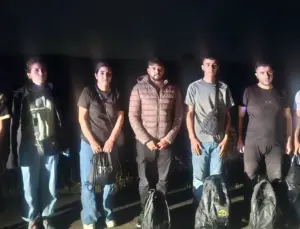 Edirne’de 28 sistemsiz göçmen yakalandı
