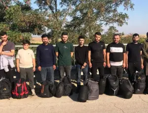 Edirne’de 48 sistemsiz göçmen yakalandı