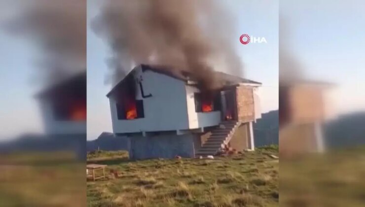 Haçovit Yaylası’nda yangın: 3 meyyit