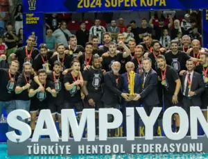 Hentbol 2024 Erkekler Muhteşem Kupası’nda şampiyon Beşiktaş