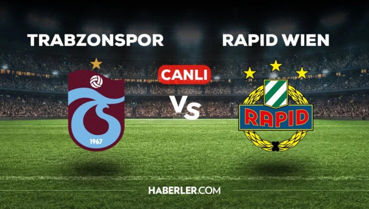 Trabzonspor Rapid Wien maçı CANLI izle! (HD) 8 Temmuz Trabzonspor Rapid Wien maçı canlı yayın nereden ve nasıl izlenir?