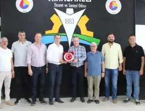 Vecdi Gündoğdu Kırklareli Ticaret ve Sanayi Odası’nı ziyaret etti