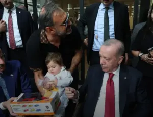 Cumhurbaşkanı Erdoğan’dan ‘tatlı’ sohbet