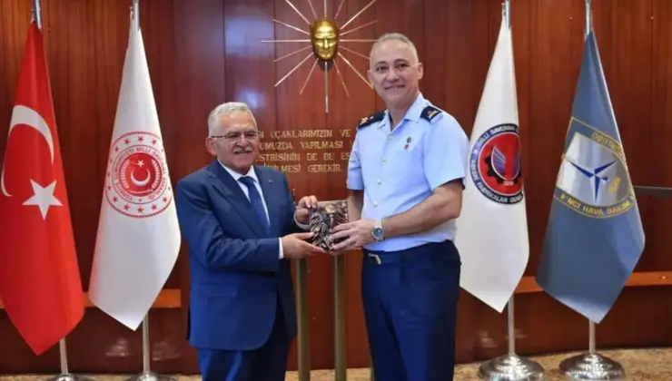 Lider Büyükkılıç’tan Garnizon Komutanlığı’na atanan Acar’a güzel olsun ziyareti