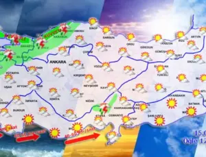 Meteoroloji’den ‘Pazar’ havası!