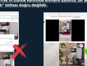 Türk Ordusu’nun Irak’ın Duhok kentinde sivillere saldırdığı tezine açıklama
