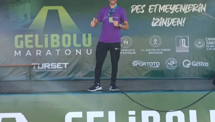 Ahmet Tek’ten Gelibolu Maratonu’nda bir muvaffakiyet daha