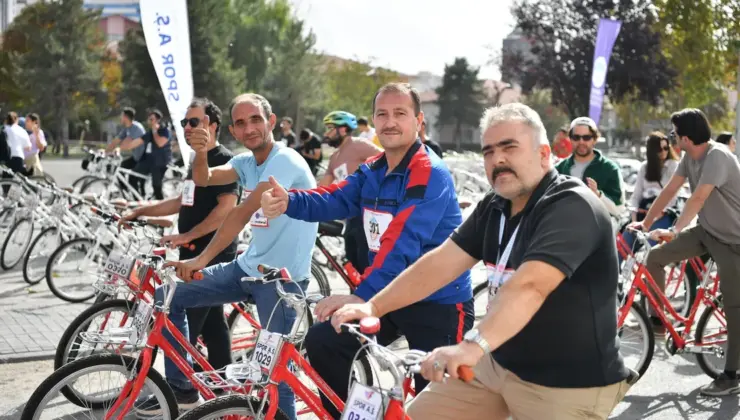 Tabipler, Kayseri Büyükşehir ile “sağlık” için pedalladı