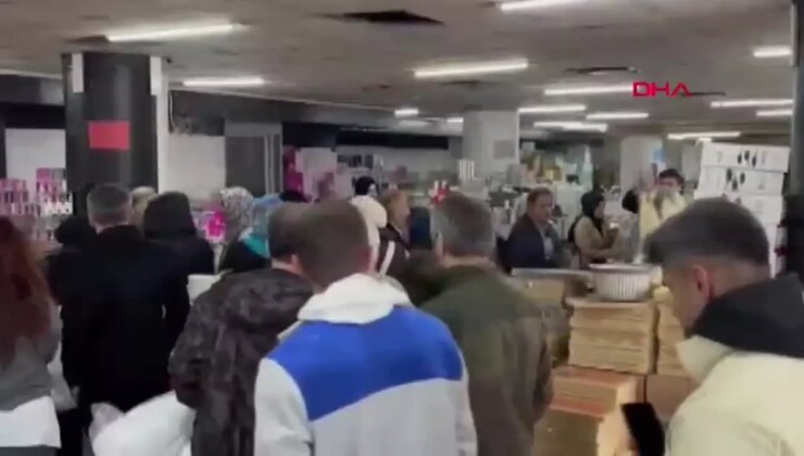 Trabzon’da Mesken Eserleri Fuarında İndirim İzdihamı
