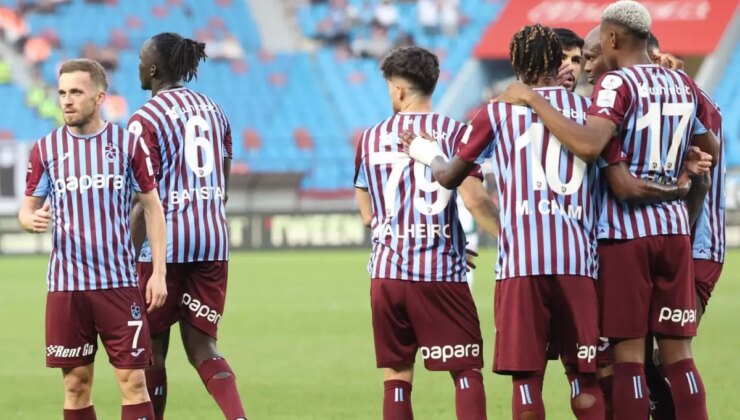 Trabzonspor, Konyaspor’u 3-2 mağlup ederek birinci galibiyetini aldı