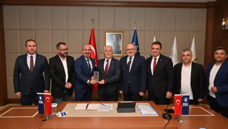 TSYD Bursa’dan Mustafa Bozbey’e ziyaret