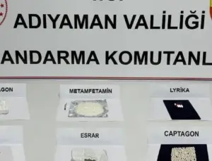 Adıyaman’da uyuşturucu operasyonu