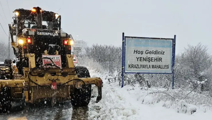 Bursa’da kapalı yol kalmadı