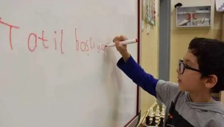 Son ders zili bugün çalıyor… Orta tatil başlıyor