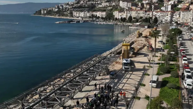 Bursa’da Gemlik yeni kordonuna kavuşuyor