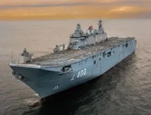 NATO: TCG Anadolu Letonya kıyılarında