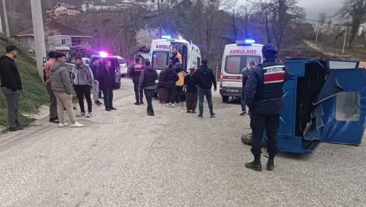Düzce Yığılca’da patpat kazası: 2 yaralı