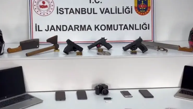 İstanbul’da organize suça 5 tutuklama!