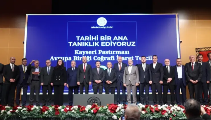 Kayseri pastırmasının coğrafik işareti tarihi bir kazanım