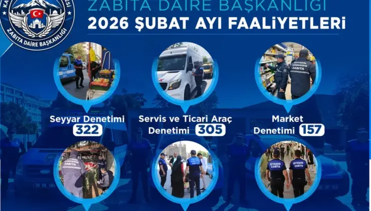 Kayseri zabıtasından sıkı kontroller