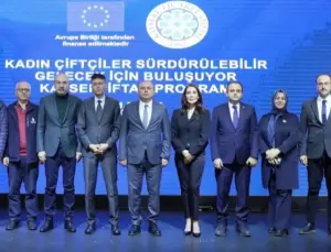 Kayserili bayan çiftçiler sürdürülebilir gelecek için buluştu