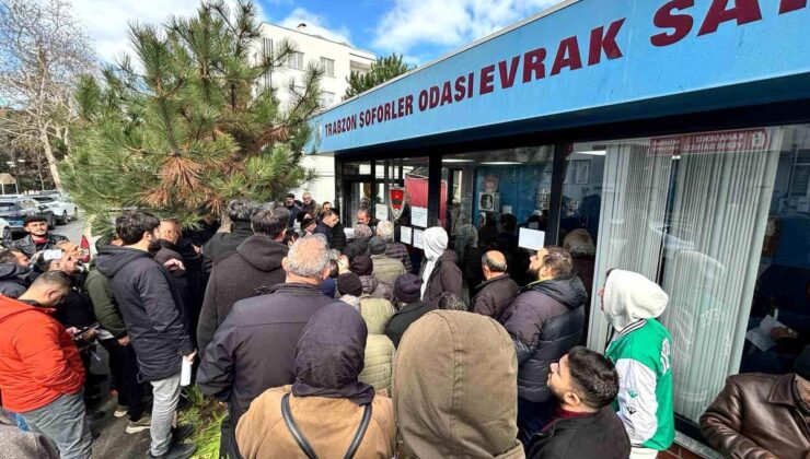 Müddet uzatıldı ancak yoğunluk bitmedi: Trabzon’da 10 bin adet APP plaka değiştirildi