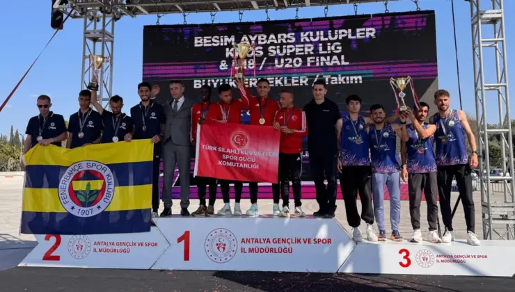 TSK Spor Gücü Kır Koşusu Kadrosu Türkiye Şampiyonu oldu