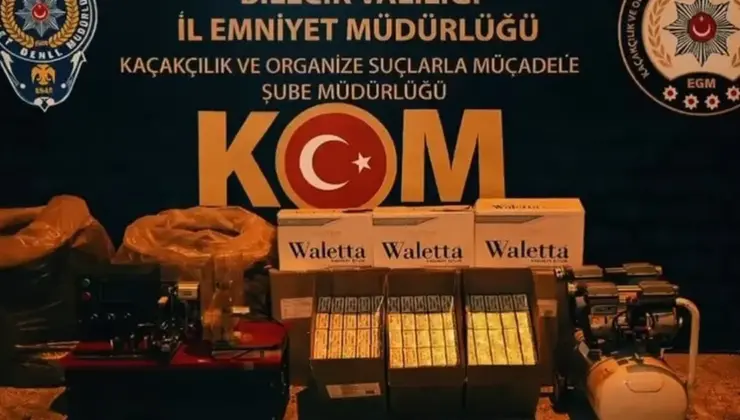 Bilecik’te on binlerce makaron ele geçirildi