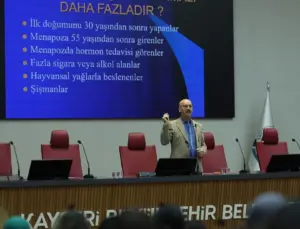 Kayseri Büyükşehir’den ‘meme kanseri’ farkındalık eğitimi