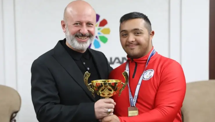 Kayseri Kocasinanlı Samet Balcı Türkiye şampiyonu